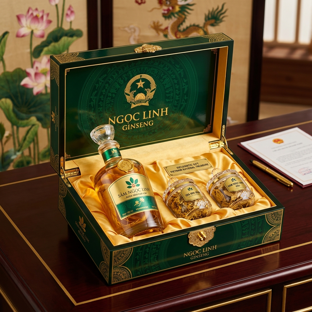 Tại Sao Rượu Sâm Ngọc Linh Được Chọn Làm Quà Biếu Ngoại Giao & Doanh Nghiệp?